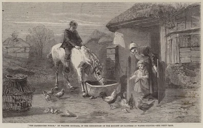 El porche de la granja